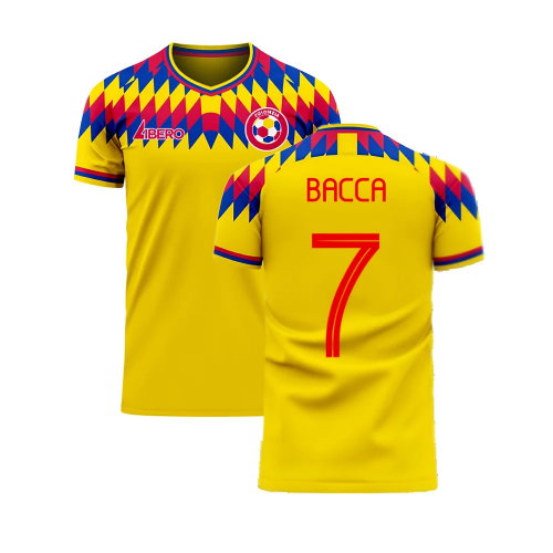 Colombia 2025-2026 Home Concept Football Kit (Libero) (BACCA 7)