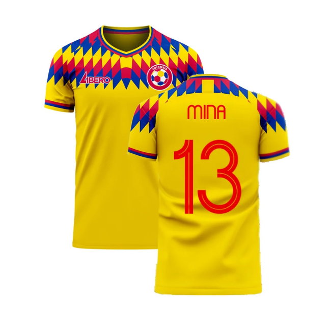 Colombia 2025-2026 Home Concept Football Kit (Libero) (MINA 13)