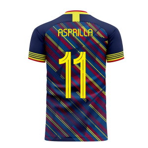 Colombia 2025-2026 Third Concept Football Kit (Libero) (ASPRILLA 11)
