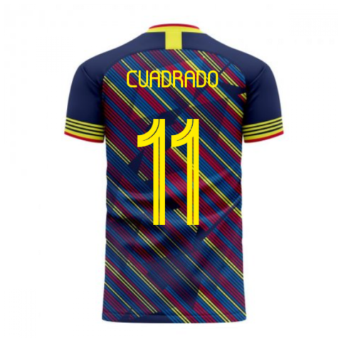 Colombia 2023-2024 Third Concept Football Kit (Libero) (CUADRADO 11)