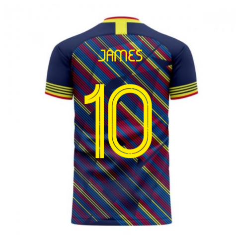 Colombia 2023-2024 Third Concept Football Kit (Libero) (JAMES 10)
