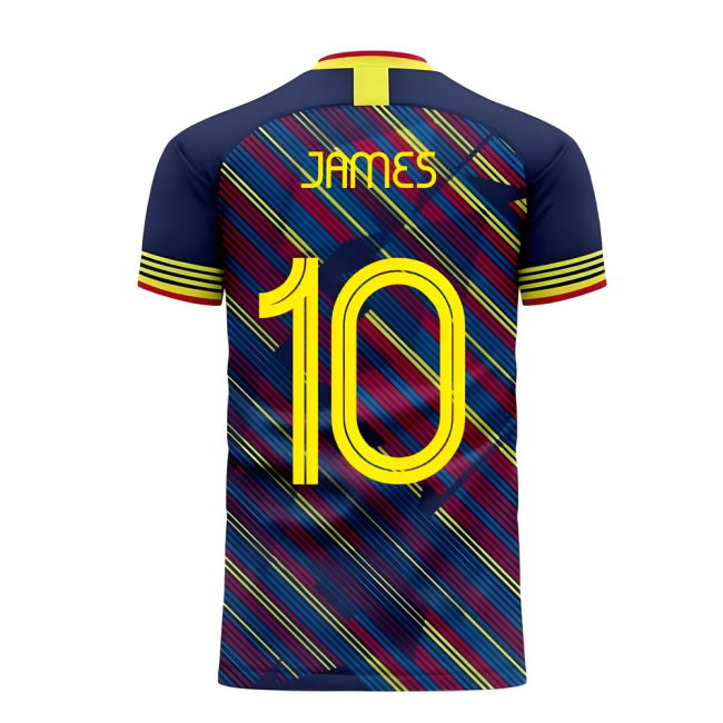 Colombia 2025-2026 Third Concept Football Kit (Libero) (JAMES 10)