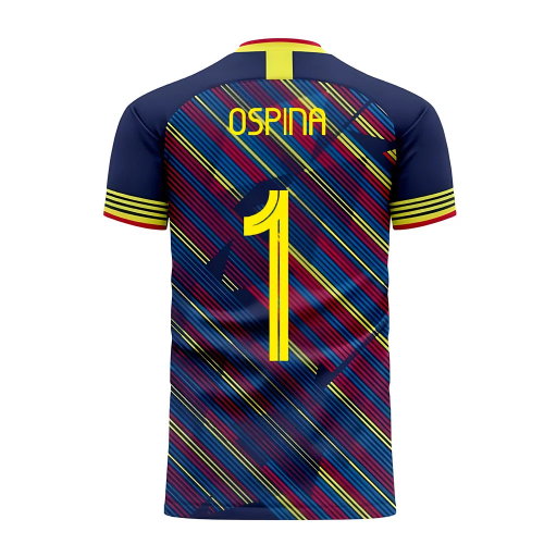 Colombia 2025-2026 Third Concept Football Kit (Libero) (OSPINA 1)