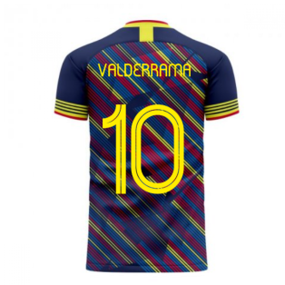 Colombia 2022-2023 Third Concept Football Kit (Libero) (VALDERRAMA 10)