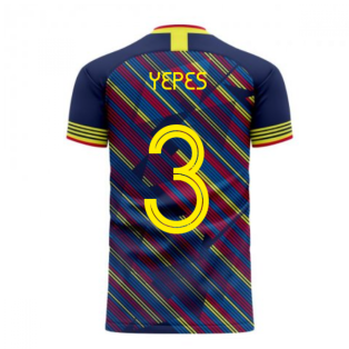 Colombia 2022-2023 Third Concept Football Kit (Libero) (YEPES 3)