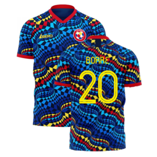 Colombia 2023-2024 Fourth Concept Football Kit (Libero) (BORRE 20)