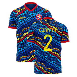 Colombia 2022-2023 Fourth Concept Football Kit (Libero) (C ZAPATA 2)