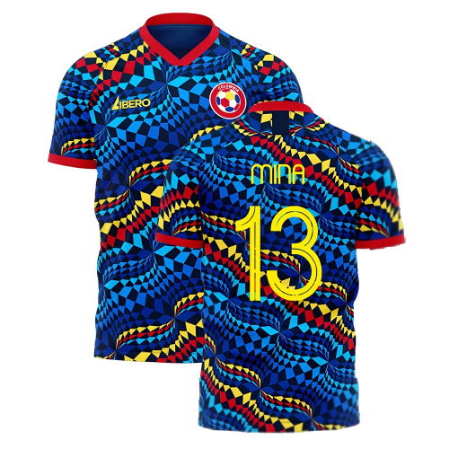 Colombia 2025-2026 Fourth Concept Football Kit (Libero) (MINA 13)