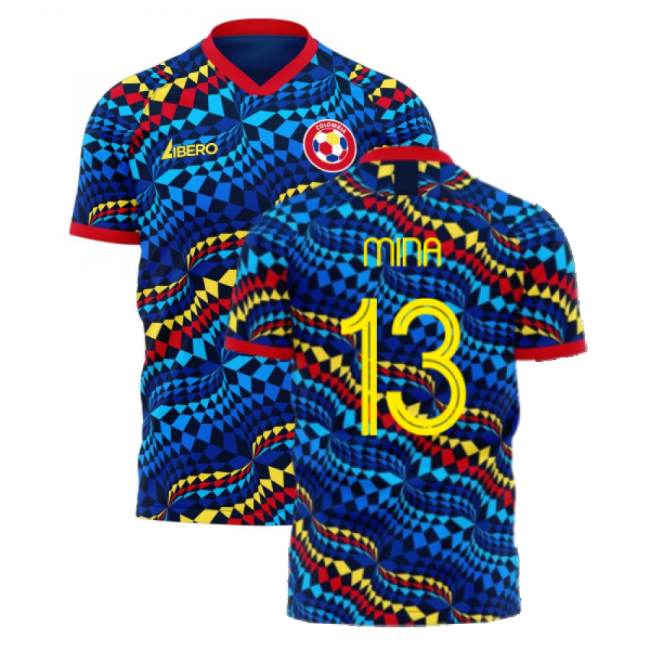 Colombia 2025-2026 Fourth Concept Football Kit (Libero) (MINA 13)