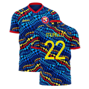 Colombia 2023-2024 Fourth Concept Football Kit (Libero) (MURILLO 22)