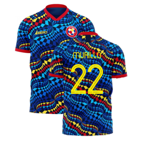 Colombia 2023-2024 Fourth Concept Football Kit (Libero) (MURILLO 22)
