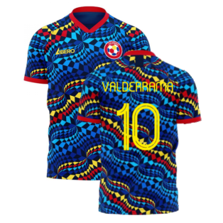 Colombia 2022-2023 Fourth Concept Football Kit (Libero) (VALDERRAMA 10)