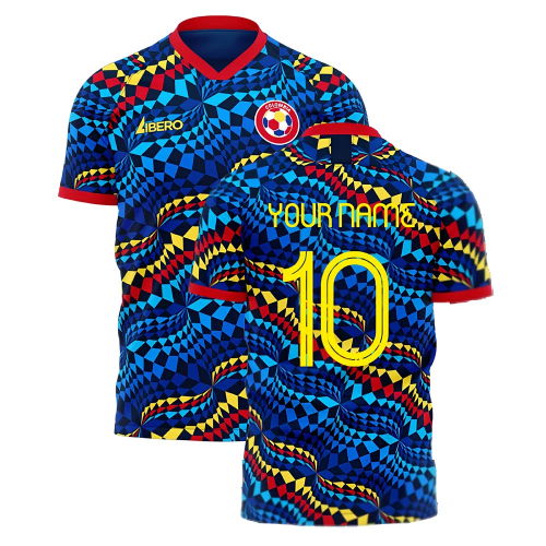 Colombia 2025-2026 Fourth Concept Football Kit (Libero) (Your Name)