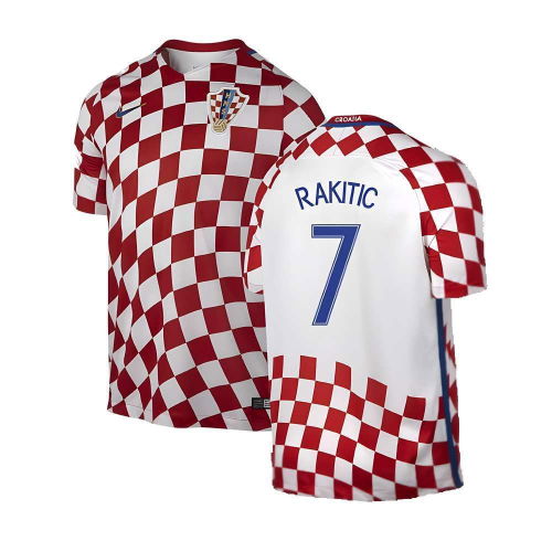 Croatia 2016-17 Home Shirt ((Good) XXL) (Rakitic 7)