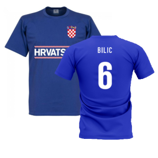 Croatia Team T-Shirt - Royal (BILIC 6)