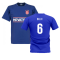 Croatia Team T-Shirt - Royal (BILIC 6)