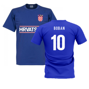Croatia Team T-Shirt - Royal (BOBAN 10)
