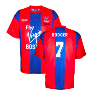 Crystal Palace 1991 ZDS Cup Final Shirt (Rodger 7)