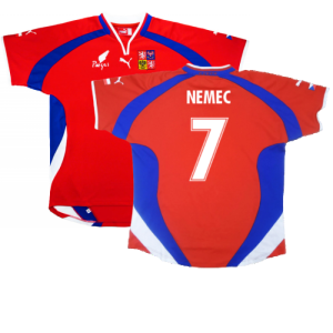 Czech Republic 2000-02 Home Shirt ((Excellent) L) (Nemec 7)