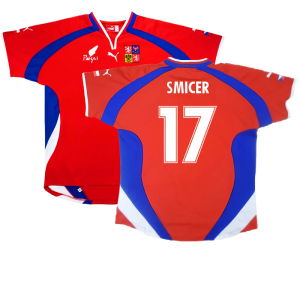 Czech Republic 2000-02 Home Shirt ((Excellent) L) (Smicer 17)