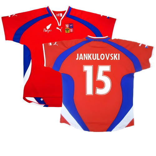 Czech Republic 2000-02 Home Shirt ((Very Good) XL) (Jankulovski 15)