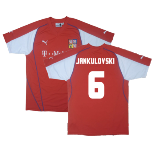 Czech Republic 2003-04 Home Shirt ((Excellent) L) (Jankulovski 6)