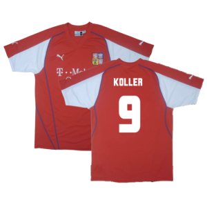 Czech Republic 2003-04 Home Shirt ((Excellent) L) (Koller 9)