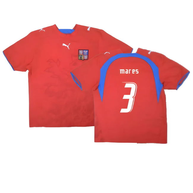 Czech Republic 2006-08 Home Shirt ((Very Good) L) (Mares 3)