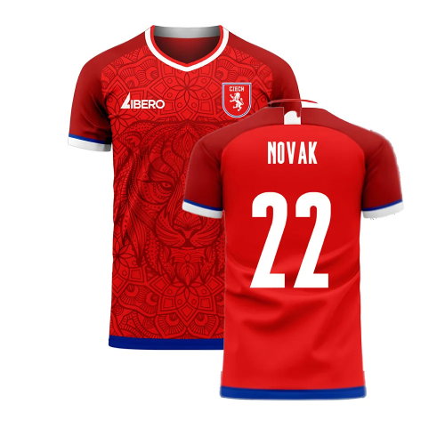 Czech Republic 2025-2026 Home Concept Kit (Libero) (NOVAK 22)