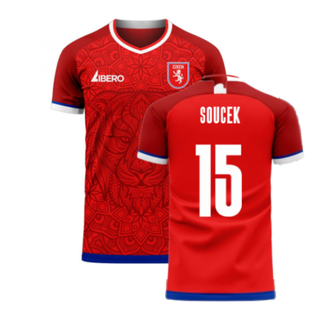 Czech Republic 2023-2024 Home Concept Kit (Libero) (SOUCEK 15)