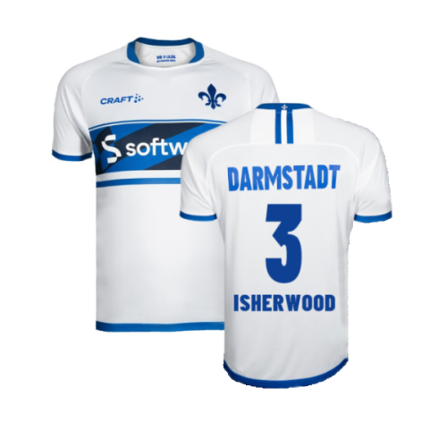 Darmstadt 2022-23 Away Shirt (XS) (Mint) (Isherwood 3)