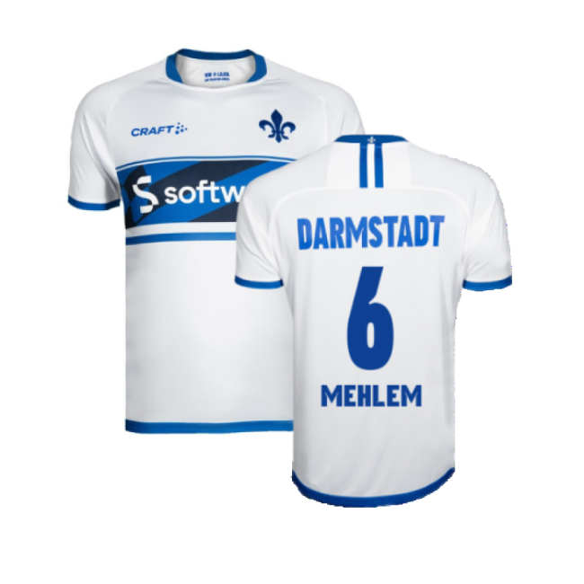 Darmstadt 2022-23 Away Shirt (XS) (Mint) (Mehlem 6)