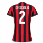 2017-2018 AC Milan Womens Home Shirt (De Sciglio 2)