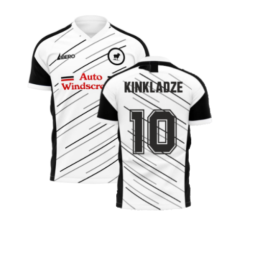 Derby 2025-2026 Home Concept Football Kit (Libero) (Kinkladze 10)
