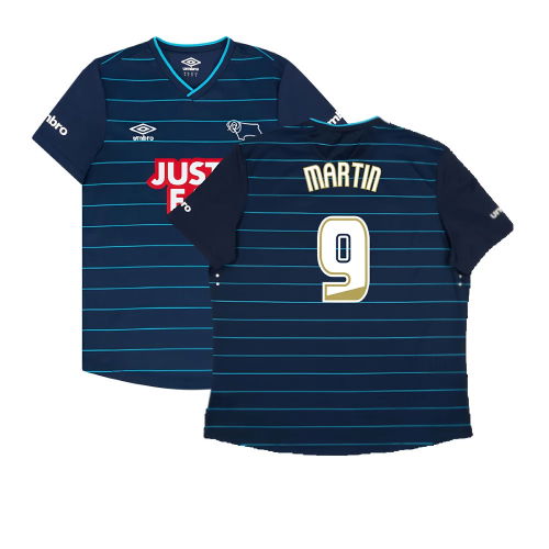 Derby County 2014-15 Away Shirt ((Good) XXL) (Martin 9)