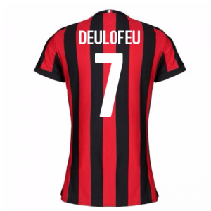 2017-2018 AC Milan Womens Home Shirt (Deulofeu 7)