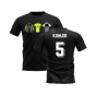 Dortmund 1996-1997 Retro Shirt T-shirt (Black) (Kohler 5)