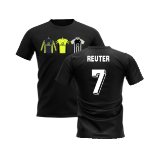 Dortmund 1996-1997 Retro Shirt T-shirt (Black) (Reuter 7)