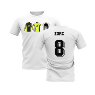 Dortmund 1996-1997 Retro Shirt T-shirt (White) (Zorc 8)