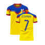 Ecuador 2023-2024 Home Concept Football Kit (Libero) (ESTUPINAN 7)