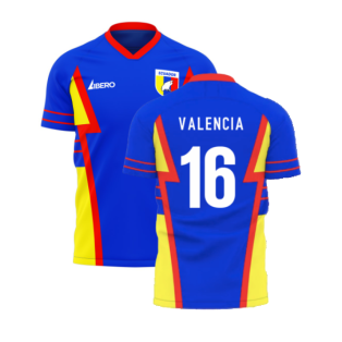 Ecuador 2023-2024 Away Concept Football Kit (Libero) (VALENCIA 16)