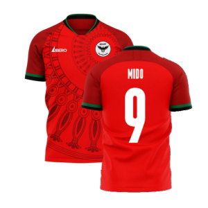 Egypt 2023-2024 Home Concept Football Kit (Libero) (MIDO 9)