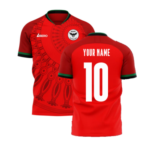 Egypt 2025-2026 Home Concept Football Kit (Libero) (Your Name)