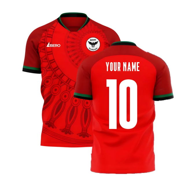 Egypt 2025-2026 Home Concept Football Kit (Libero) (Your Name)