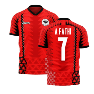 Egypt 2023-2024 AFCON Concept Football Kit (Libero) (A FATHI 7)