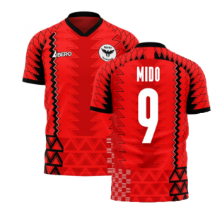 Egypt 2023-2024 AFCON Concept Football Kit (Libero) (MIDO 9)