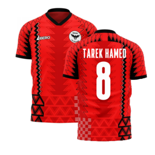 Egypt 2023-2024 AFCON Concept Football Kit (Libero) (TAREK HAMED 8)