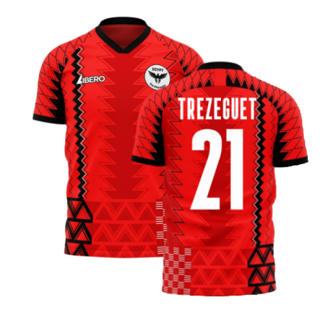 Egypt 2023-2024 AFCON Concept Football Kit (Libero) (TREZEGUET 21)