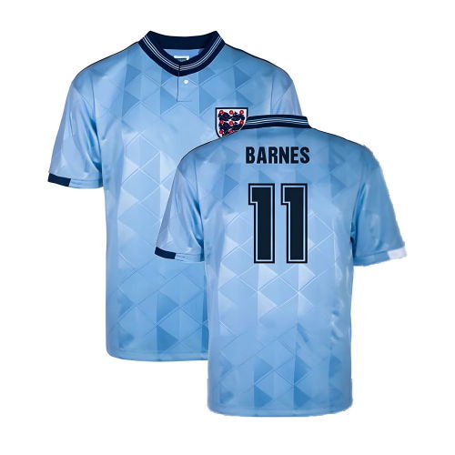 England 1989 Third Retro Shirt (Barnes 11)