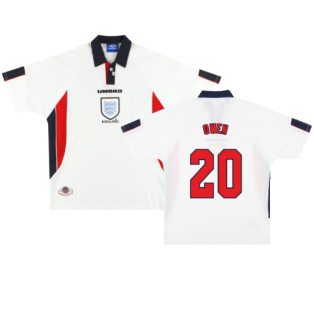 England 1997-1999 Home Shirt (L) (Very Good) (OWEN 20)